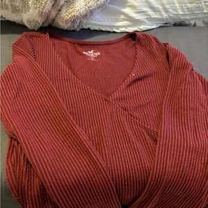 Hollister Women's Red Sweater